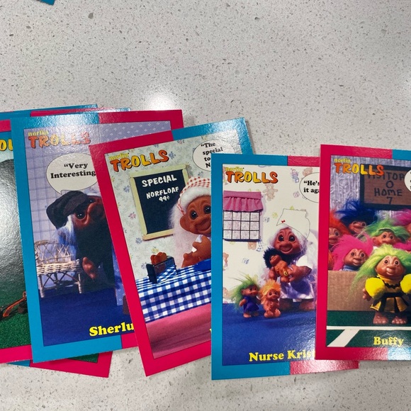 Norfin Trolls Full Set Trading Cards 49+ Cards 🍄 - Picture 3 of 16